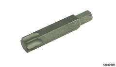 Embout torx entr.10mm 70x75 sans percage