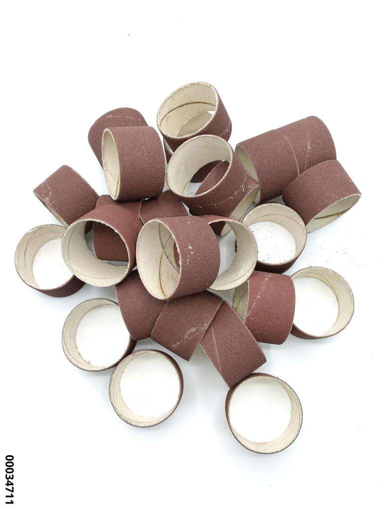 hansewerkzeug Schleifmanschetten Aluminium- oxyd 45x30mm Korn 80 (VE 25 Stück)