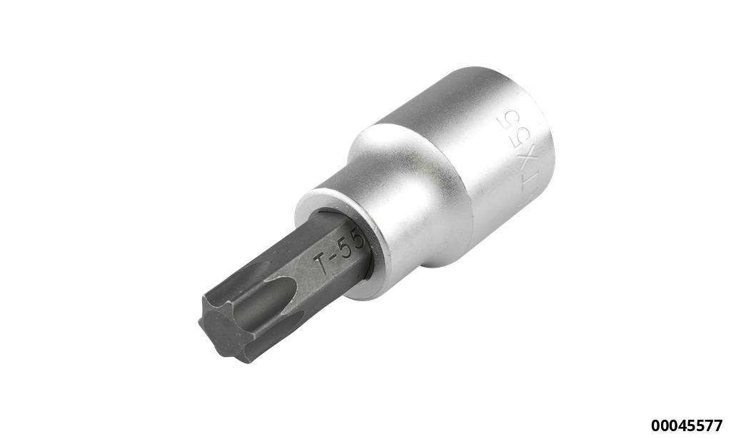 Torx-Steckschlüssel 1/2" TX55 Länge 62 mm