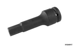 Hexagon socket SW17 drive 3/4"