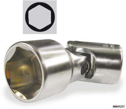 hansewerkzeug Gelenk-Steckschlüssel 3/8" SW11