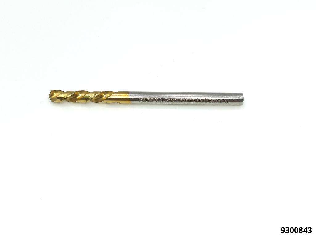 Foret a gauche HSSE-TIN 3mm