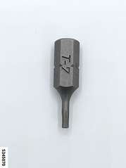 Torx-Einsatz TX 7 mit Bohrung 1/4"