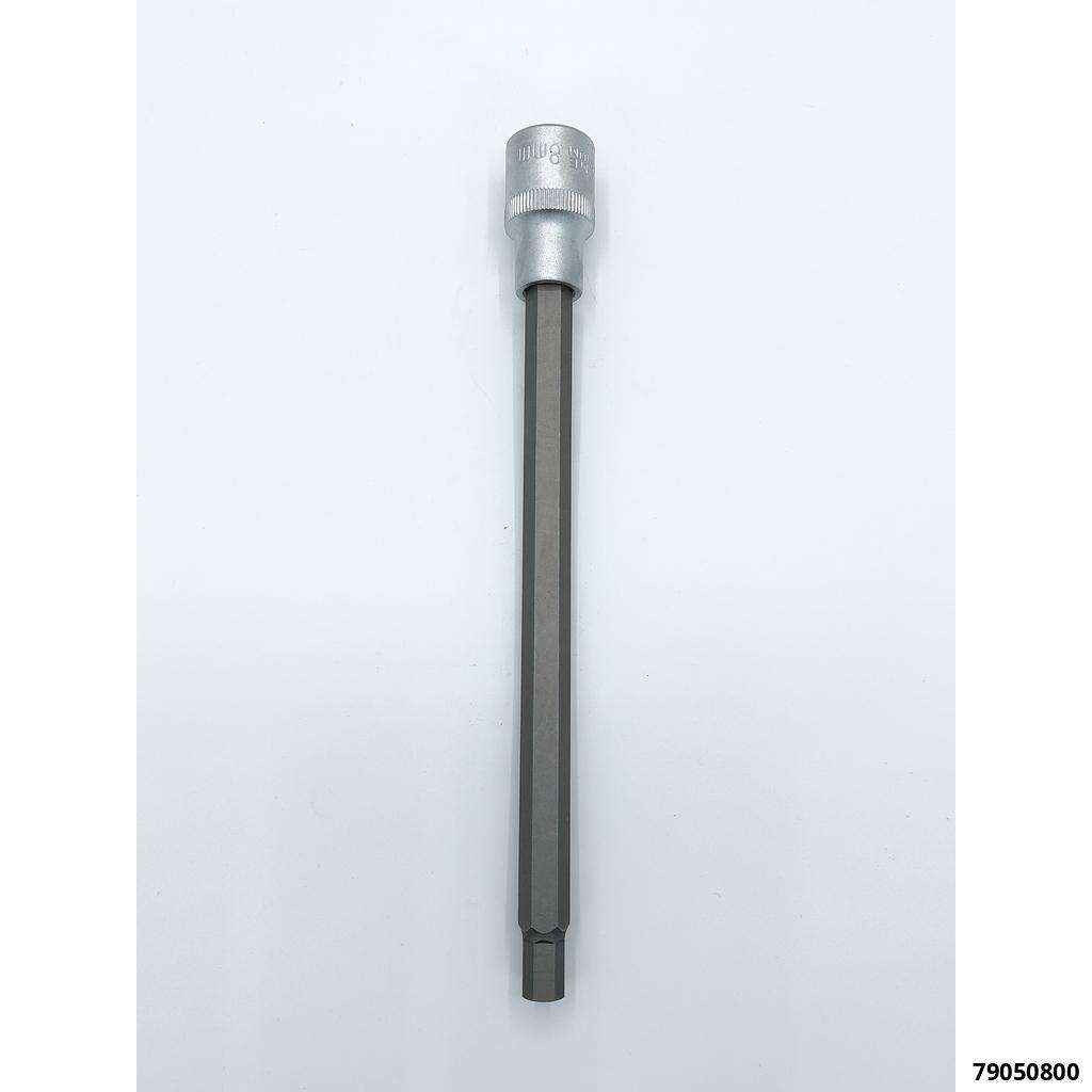 Douille 1/2" embout ALLEN 8 x 200mm pour demareur