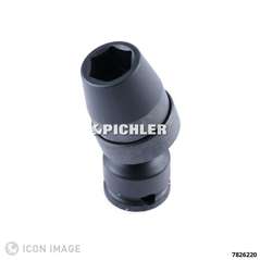 Kugelgelenk-Schlüssel 3/8" SW 22  Länge 61 mm