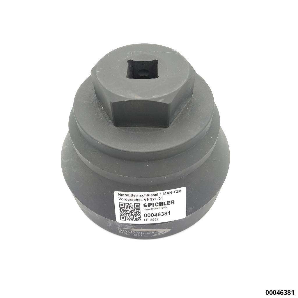 Nutmutternschlüssel f. MAN-TGA Vorderachse V9-82L-01