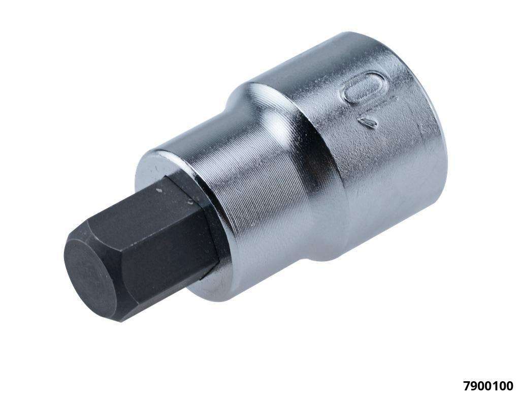 Hex bit socket 3/8"  SW 10 x 38