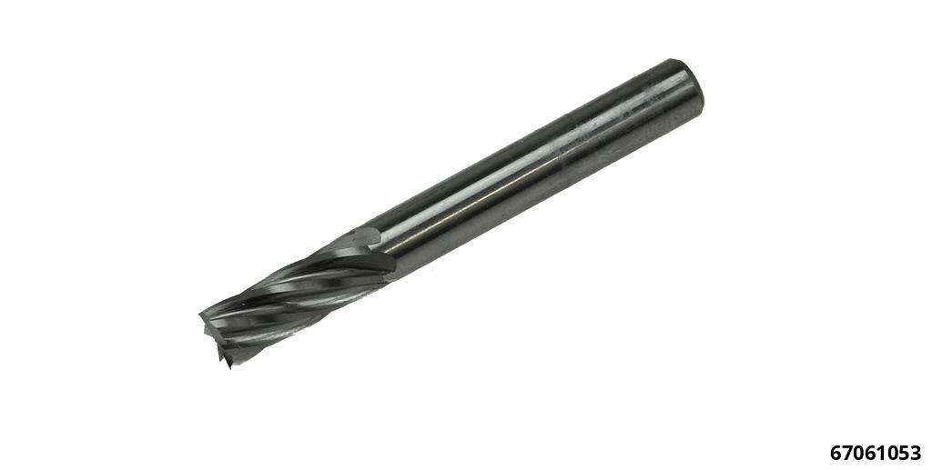 HM-Frässtift Zylinderform 6,0mm Aluzahnung / Schaft: 6mm