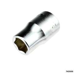 Stecknuss 1/2", 6-kant, SW 1/2"