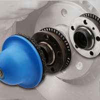 Radnabenschleifer 150 mm, Antrieb ½" & ¼" 6-kant