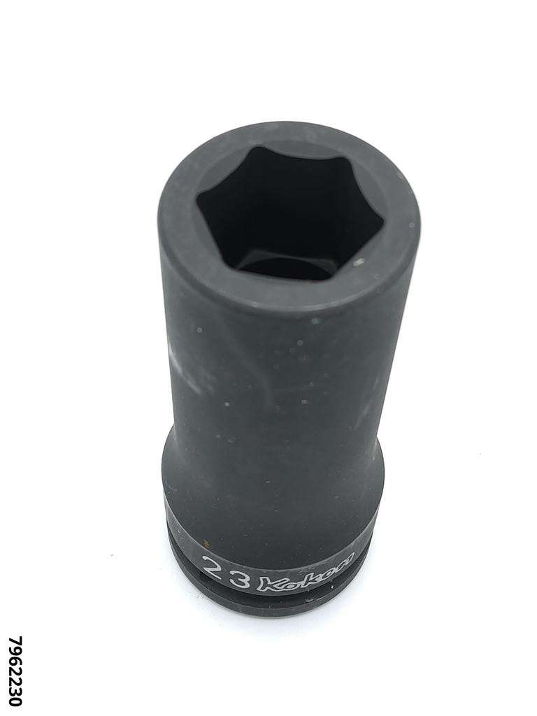 Douille choc 3/4" longue 23 mm à paroi fines