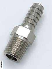 Stecknippel mit 1/4" Außengewinde 8mm Schlauch