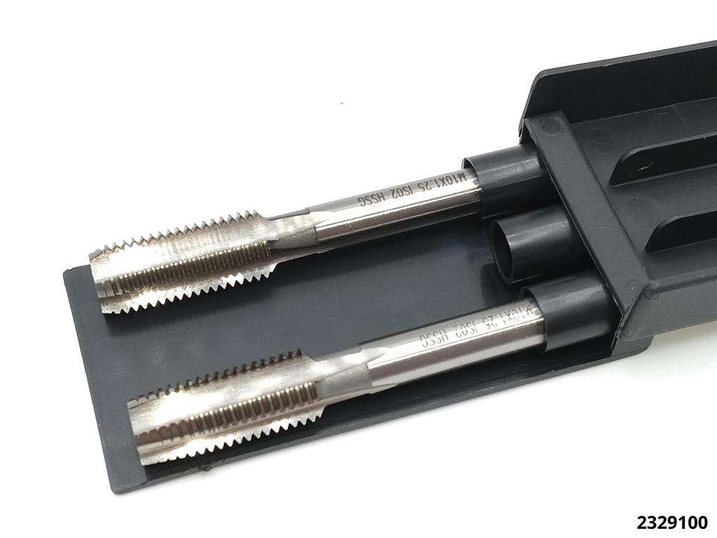 HSS-Handgewindebohrer metr. fein M 10x1,25  2-teilig