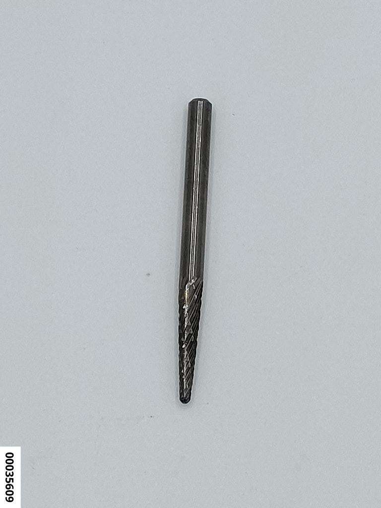 hansewerkzeug Vollhartmetall-Rotierfräser, Flammen/Rundkegelform mit 3mm Schaft