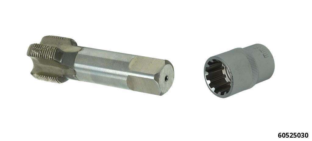 Gewindebohrer M27x1.5 mit Varioplus Antrieb 18 mm