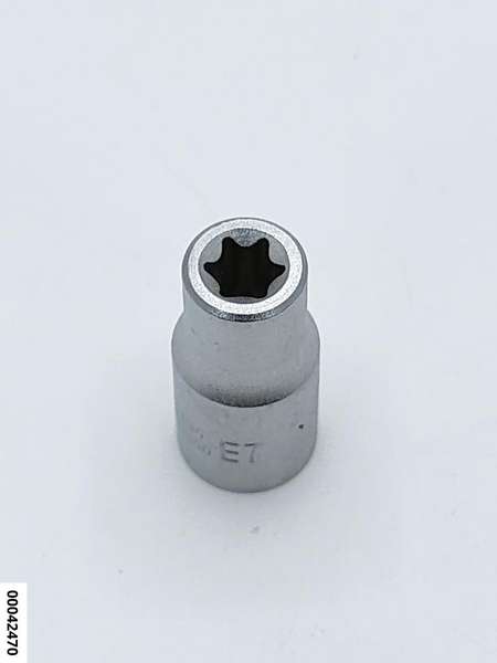 hansewerkzeug Steckschlüssel 1/4" Aussentorx E7