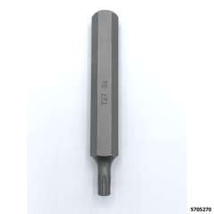 Embout Torx avec perçage réception 10 mm TXB 27 x 75