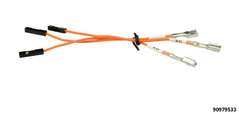 Kabelschuhverzweigung Nr.3c - 3-fach 0,6mm weiblich flach auf 3,0mm weiblich