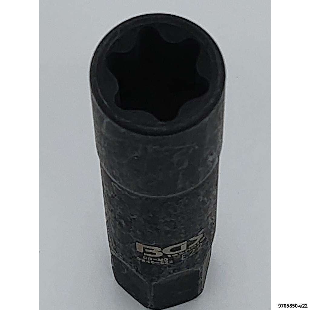 Torx-Stecknuss E 22 lang aus Satz 9705850