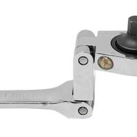 Double joint ratchet open-end wrench 13 mm, Fine-toothed, 120 teeth