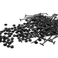 T-clip cable ties, 100 pcs.