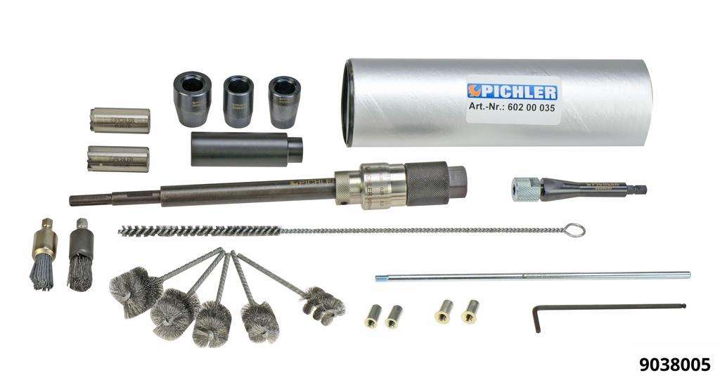 Injector Shaft Cleaning Set "Starterset" (Modul 1, 2 & Koffer)