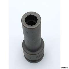 Kraftstecknuss 1/2" SW10 12-kant Länge 85mm*