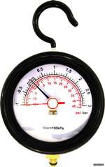 Ergänzung zu "MITYVAC" Manometer f.Turboladertest Druck- und Unterdruckpumpe MI6020