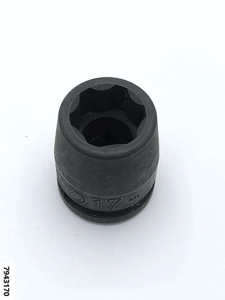 Schlagstecknuss 17 mm kurz 1/2"Antrieb Sur Face Drive  14410M