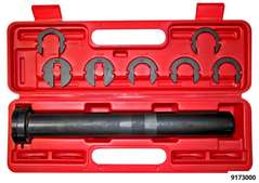Rack End Remover and Installer Set with 7 Adapters