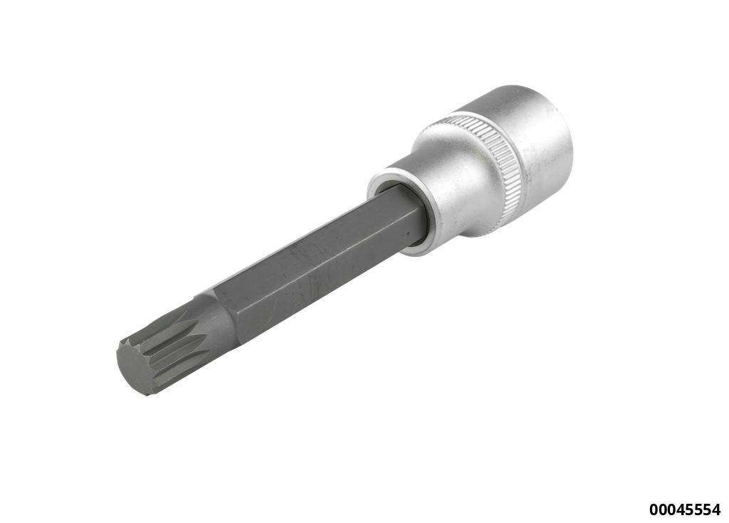 Steckschlüssel 1/2" M10x100 für Vielzahnschraube