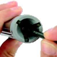 Brake line service set, 14 pcs., incl. flaring tool, bending device, holding clamps and pipe cutter