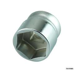 Stecknuss 3/8" 6-kant SW18 extrakurz "Z"