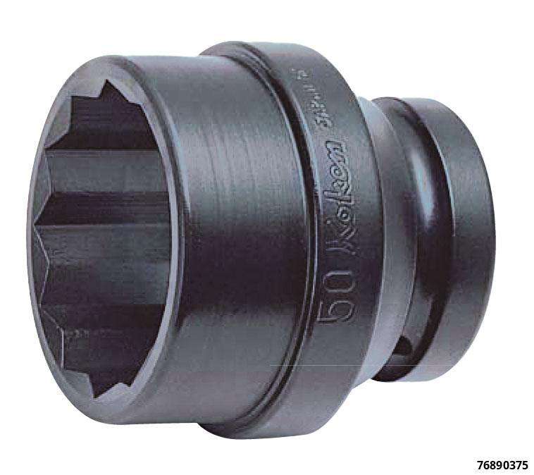 IMPACT SOCKET 1"SQ.DR. 12-P 70MM