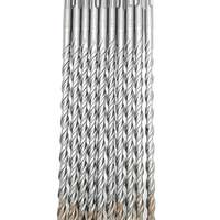 Silverhammerbohrer-10er PAKET  F 4 SDS plus 10,0 x 260 /200 mm (VE10 Stück)