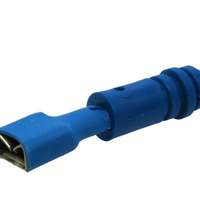Connecteur de cosse de câble M plat 6,0 mm bleu