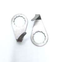 Ersatzmesser Gr.1 gebogen U-Form Schneidlänge 20,0 mm Paar f. Scheibentrennmesser