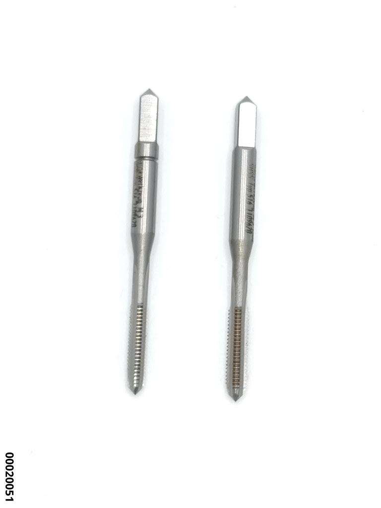 SHSS-Hand-Gew-Bohrersatz Typ 516 2tlg. metr.DIN 352 M3 x 0,5