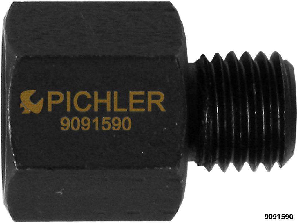 Adaptateur intermédiaire compression M12x1,5 : UNF 5/8 (Sauer sur HONDA)