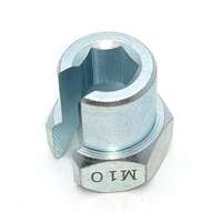 Leitungsschlüssel offen SW 10 lang aus Satz 6051150