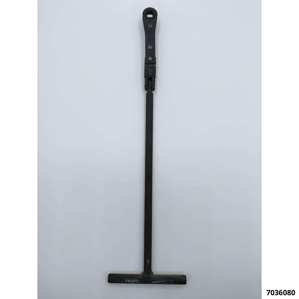 Clé polygonale avec cliquet SW 8 poignée en T 210mm lg 2