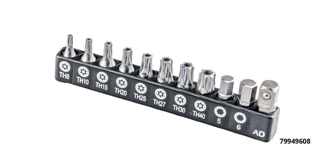 1/4" Micro Bit x 18 mm, Torx with Drilling, TXB8
