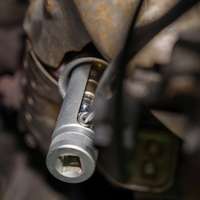 Lambdasonden-Stecknuss SW 22 1/2" Antrieb Länge 110 mm abgestuft drm. außen 32 mm für PSA, Ford Fiesta