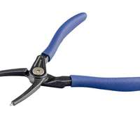 Snap ring pliers, straight, for internal rings, length 180 mm