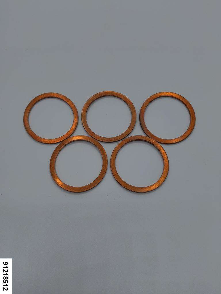Dichtring Kupfer Satz 5 Stück für Ölablaßschraube M26x1,5