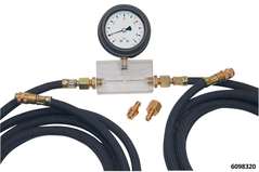 Diesel supply pressure testing set Manometer : -1 till 9 bar, Ø 63 mm