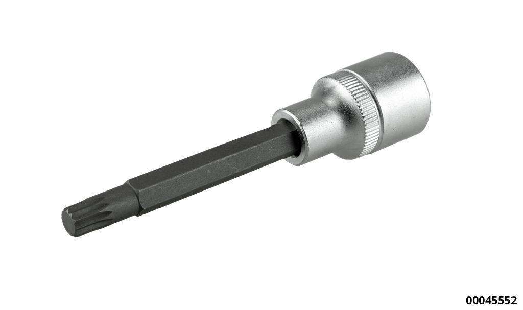 hansewerkzeug Steckschlüssel 1/2" M8x100 für Vielzahnschraube