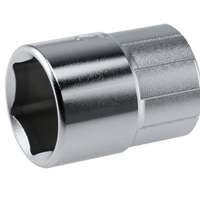 Stecknuss 1/2" 6-kant SW 22