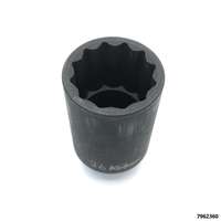 Schlagstecknuss 3/4" lang SW 36 dünnwandig  16301M