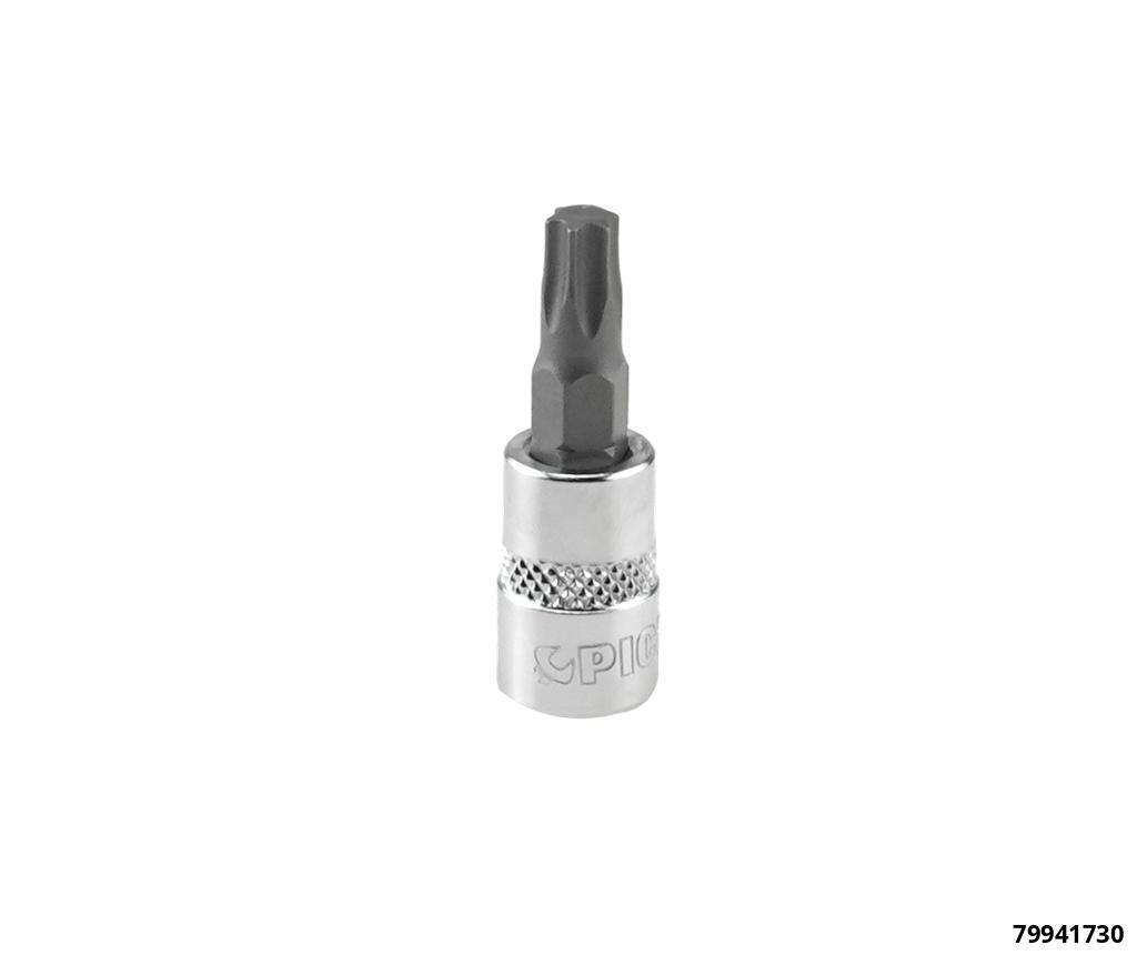 1/4" Socket, Torx, T30, length 37 mm